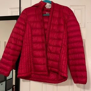 Red jacket